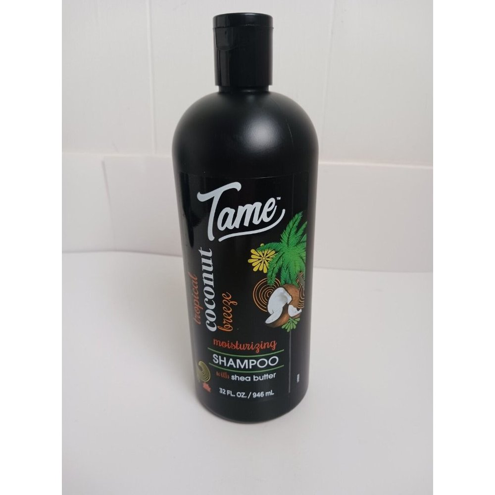Tame Tropical Coconut Moisturizing Shampoo Shea Butter 32 Fl Oz